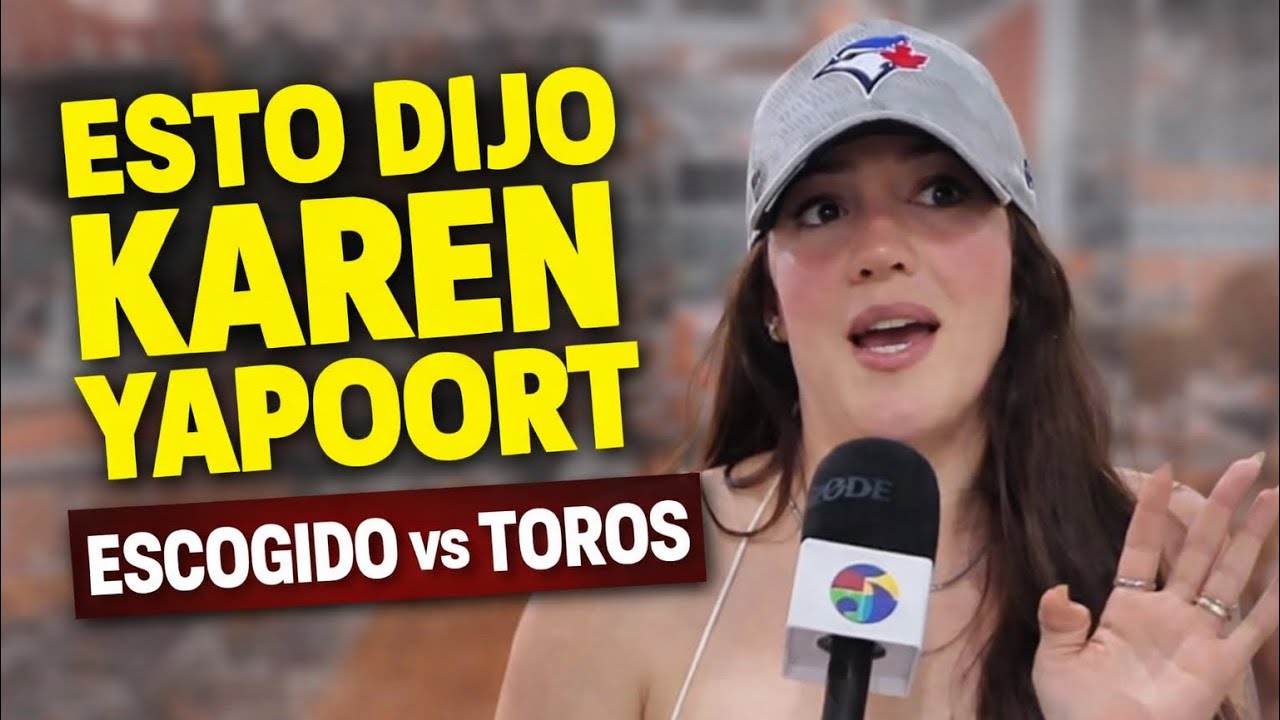 Reacción de Karen Yapoort y fanáticos dominicanos Escogido vs Toros final | Juego 2