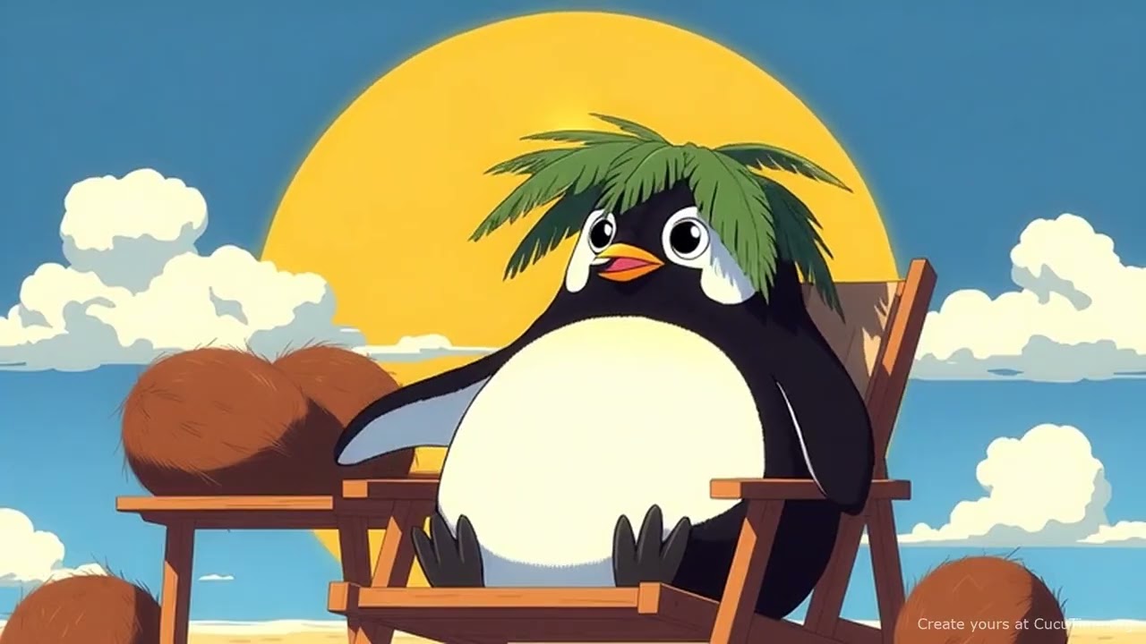 The Penguin and the Palm Tree Dream