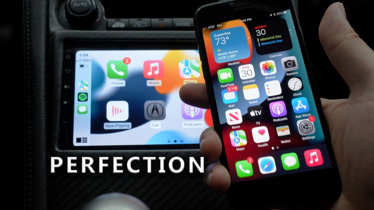 Apple CarPlay для iPhone на головном устройстве Android | Полное подробное руководство по настройке
