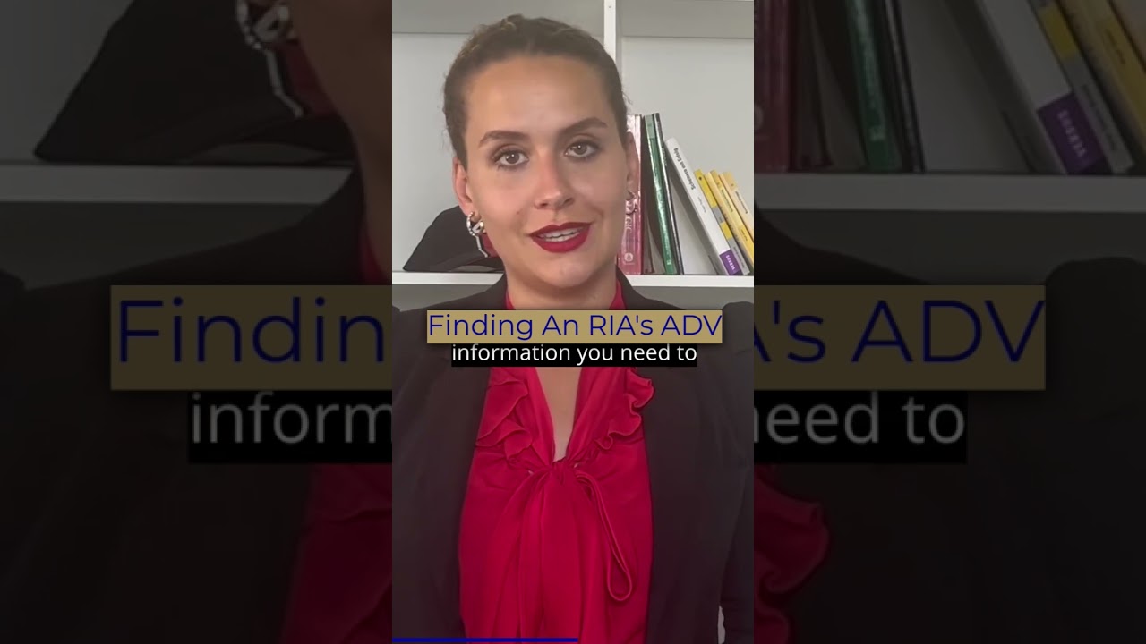 Finding an RIA's ADV  
