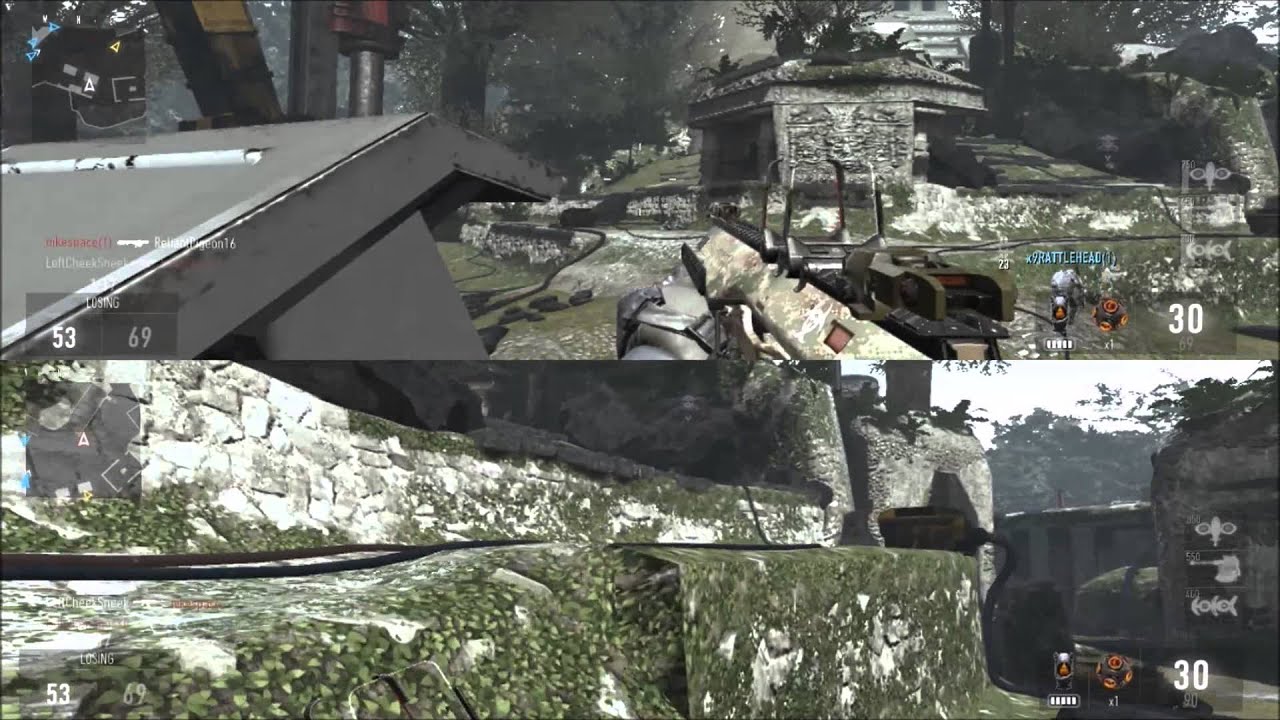 Advanced Warfare Xbox 360 Splitscreen Multiplayer Gameplay Part 1