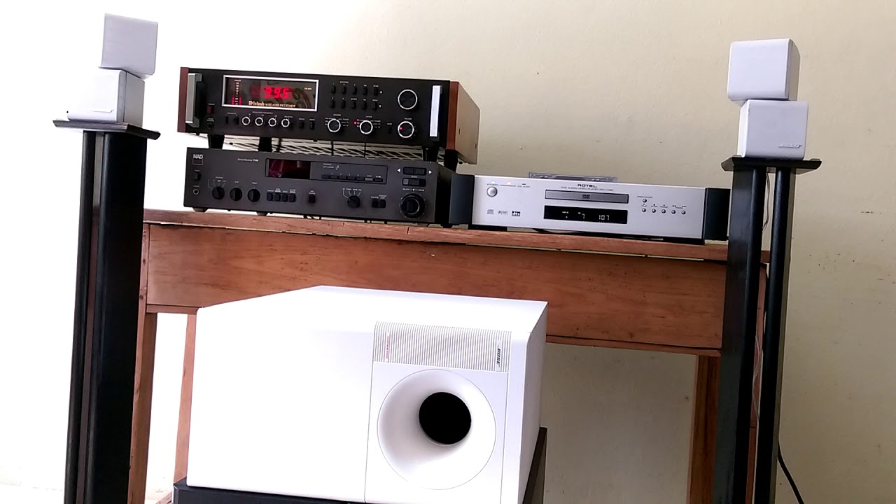 Bose AM5 series II with McIntosh MAC 4280