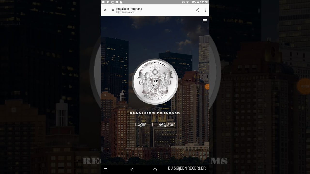 Regal coin 100% sponsor commission back