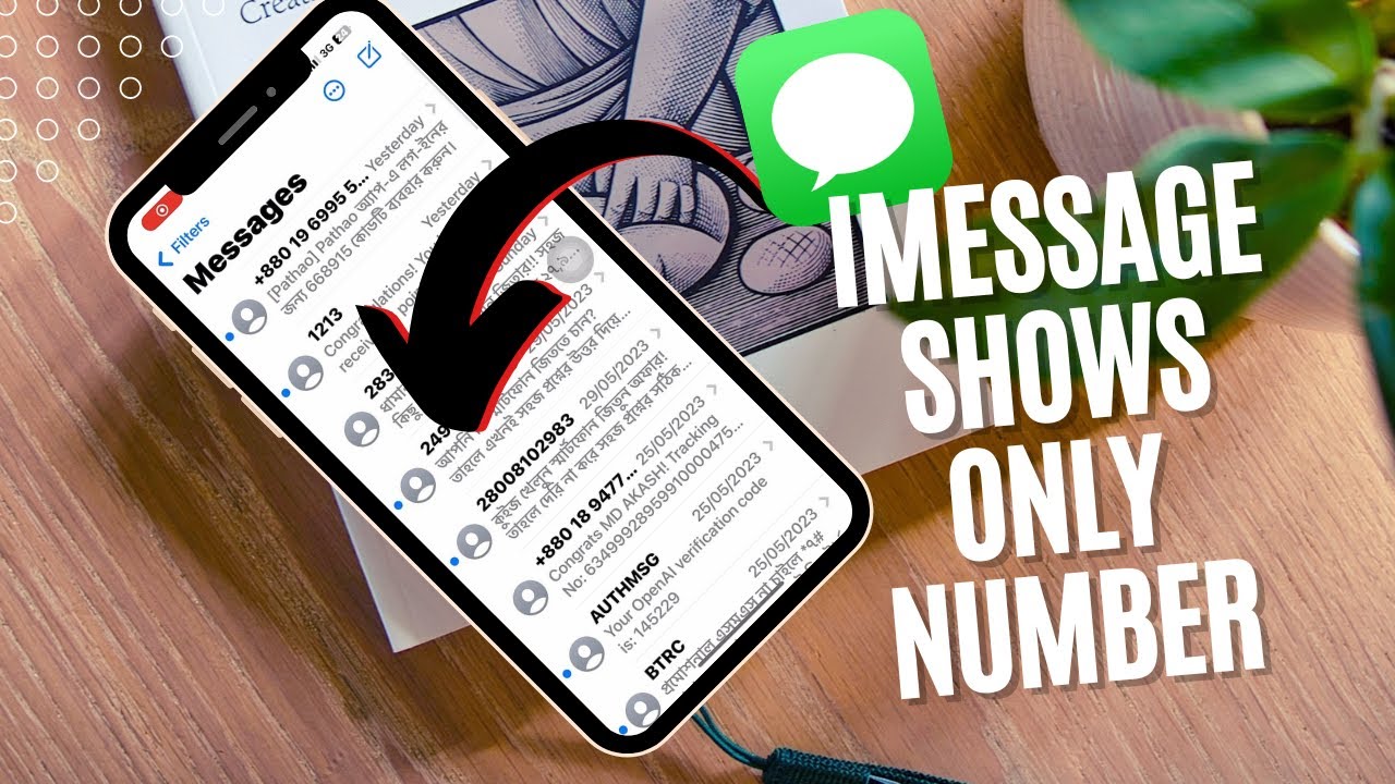 Fix iPhone Messages & iMessage Showing Only Numbers | Contact Name Missing on iPhone after update
