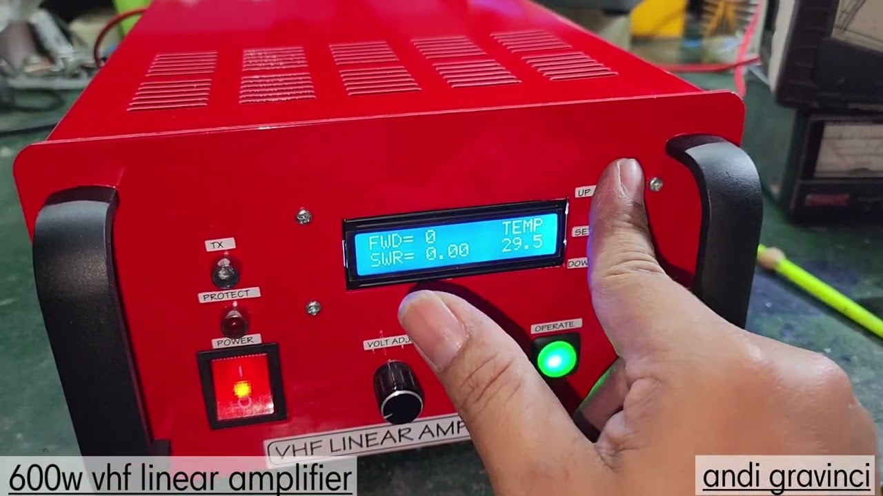 600w vhf linear amplifier kirim ke aceh
