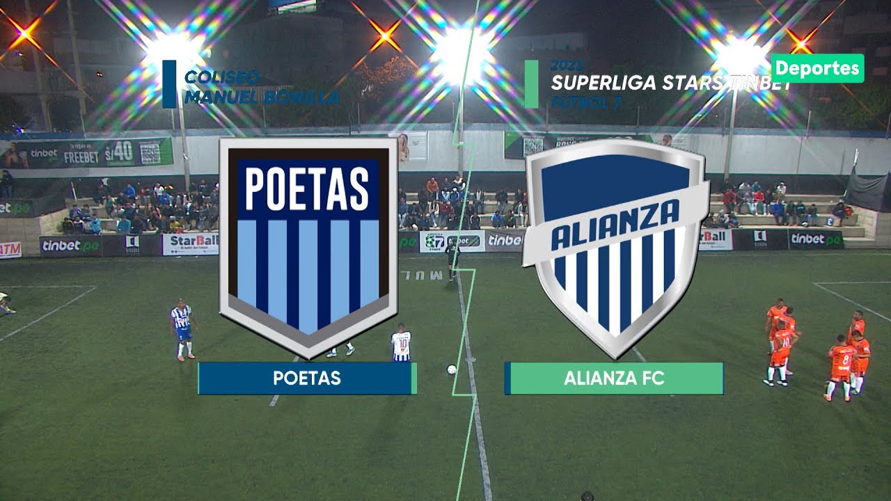 ALIANZA FC vs POETAS | 3-1| Súper Liga Stars Fútbol 7 | Fase de Grupos