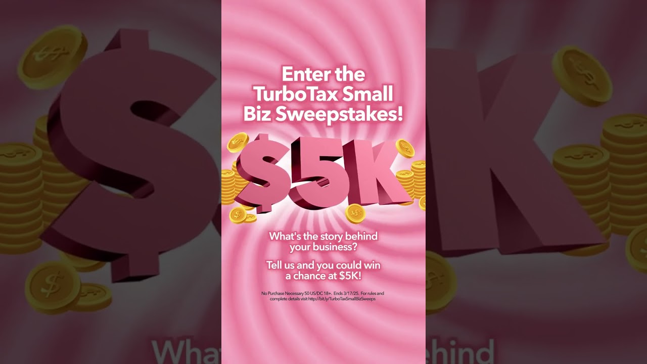 Read the description to learn how to enter the TurboTax #SmallBiz #Sweepstakes