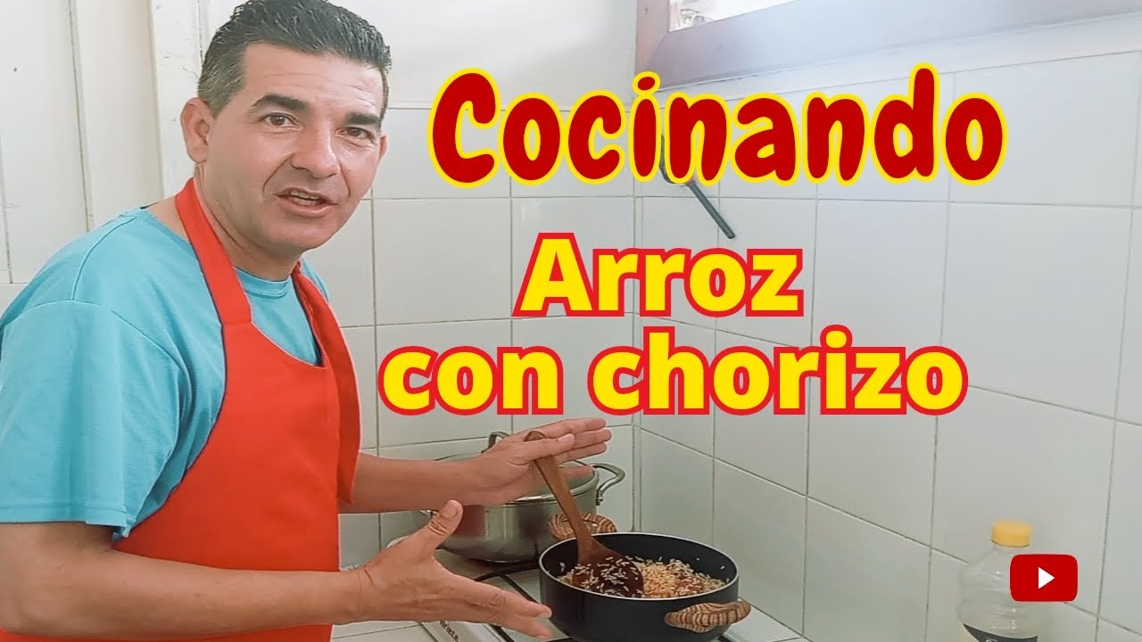 Cocinando con Ariel y JR. ARROZ con CHORIZO