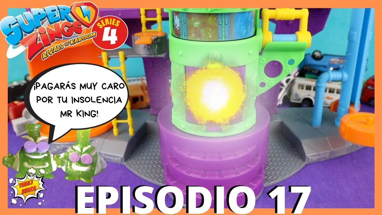 SuperZings series 4 Ep 17: EL PLAN B de los villanos SuperZings Aventuras