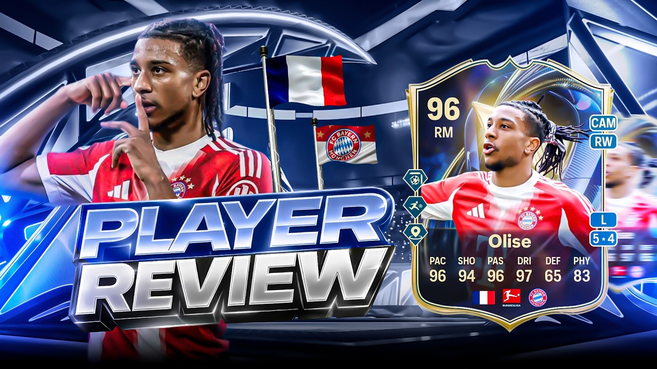 Обзор игрока Олисе из команды сезона 96 - EA FC 26 ULTIMATE TEAM