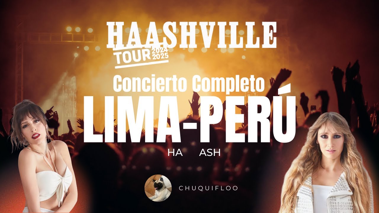 CONCIERTO de HA ASH en LIMA | 14 de Marzo