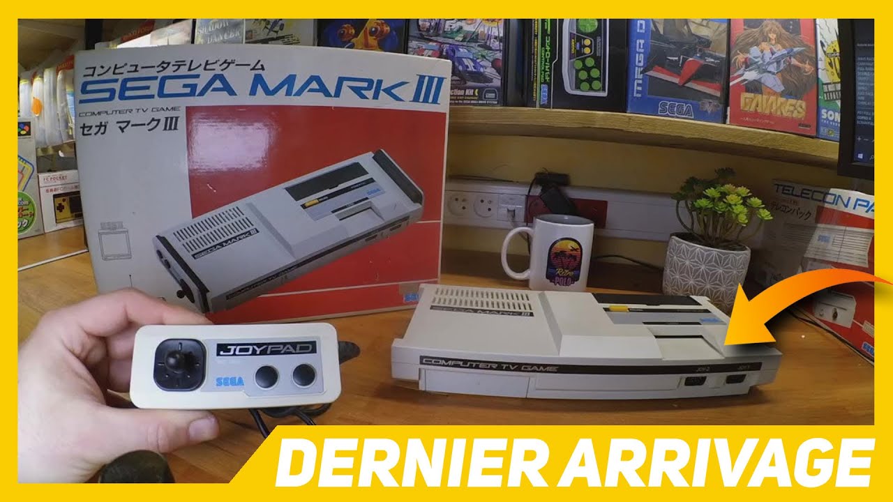 Arrivage SEGA MARK 3 : la MASTER SYSTEM côté Japon !