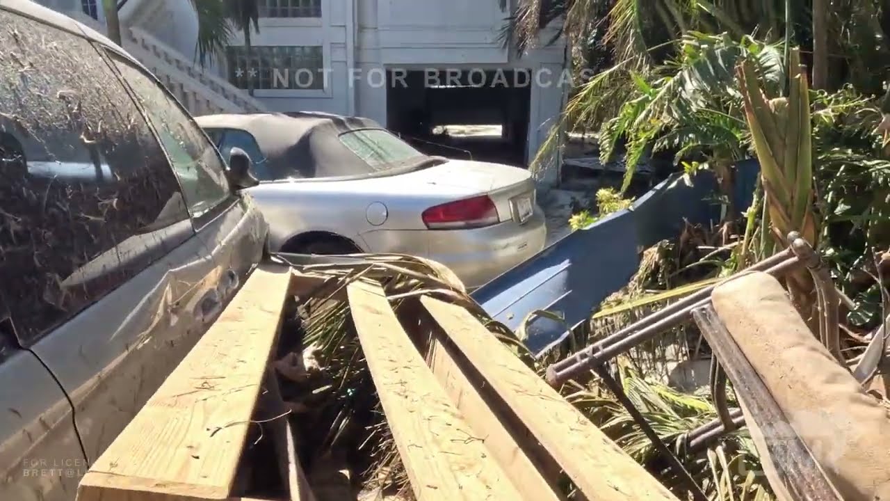 10-2-2022 Captiva, FL- Air and Ground video after Hurricane Ian