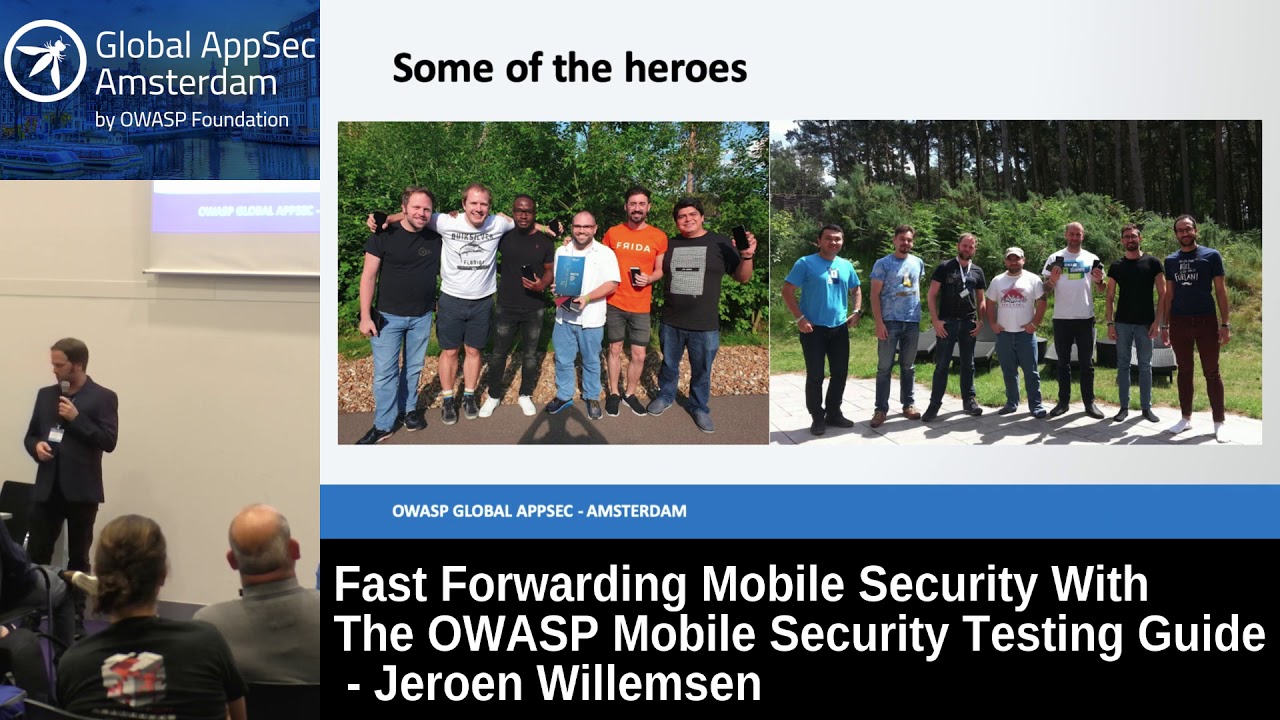 Fast Forwarding Mobile Security With The OWASP Mobile Security Testing Guide - Jeroen Willemsen
