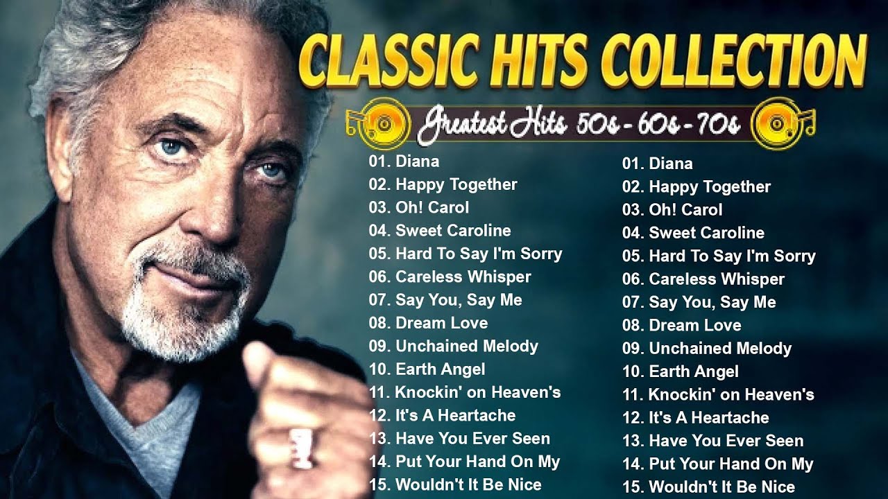 Paul Anka, Carpenters, Tom Jones, Engelbert, Elvis, Sinatra 🎶 Golden Oldies 50s 60s 70s Love Songs