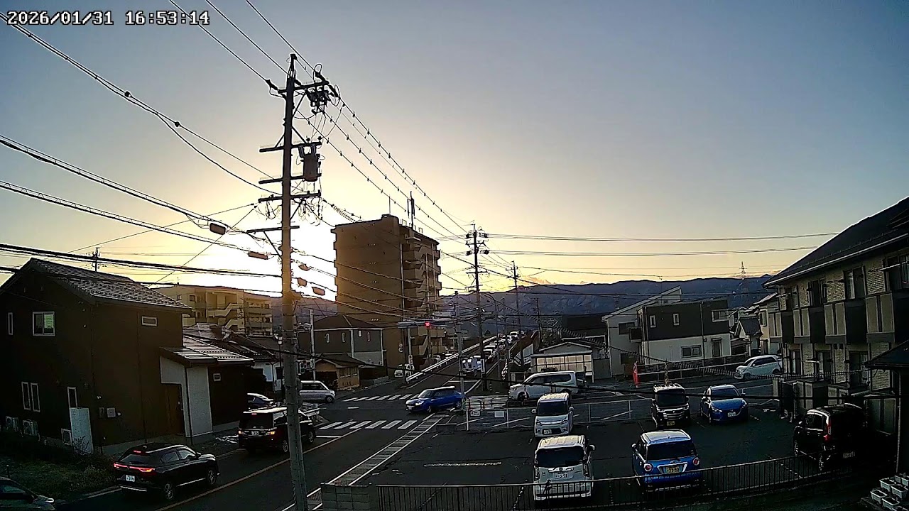長野県塩尻市道南熊井郷原線沿いライブカメラ Nagano Shiojiri City Minamikumaigohara Line Live camera.world.cam