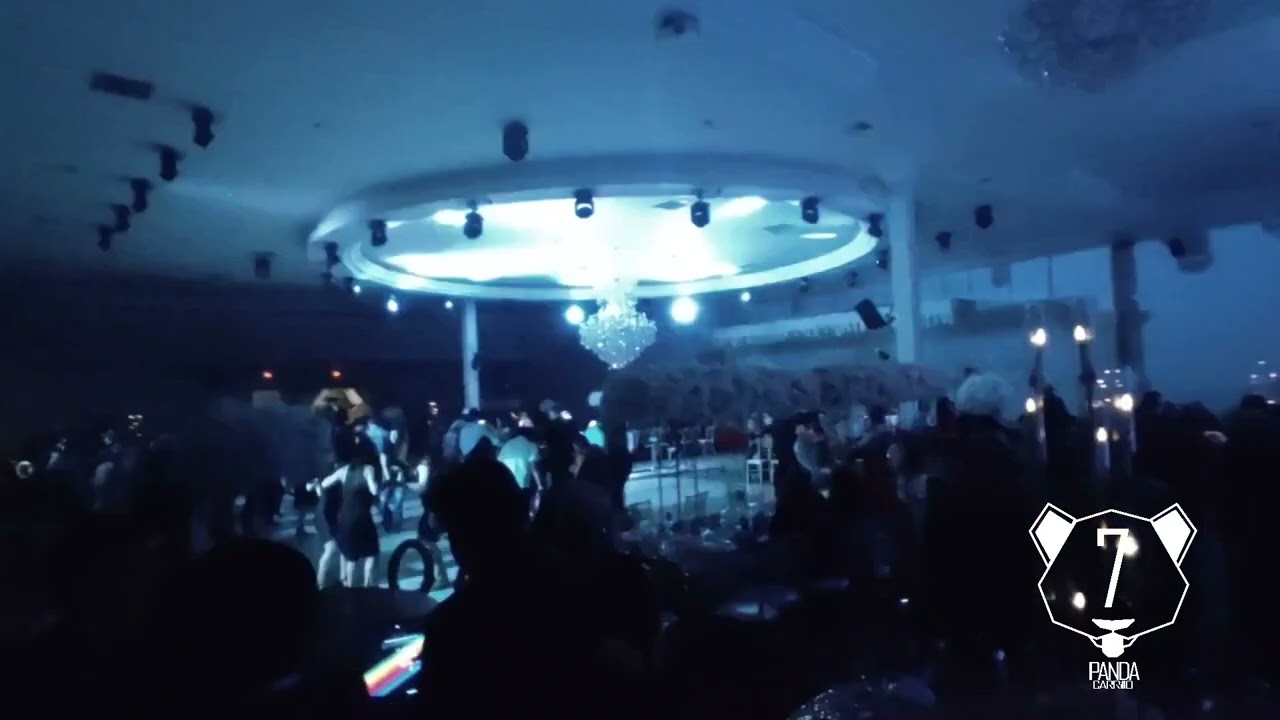 iluminación y video: panda carrillo en salón Eduardos Recepción Hall Phoenix Arizona