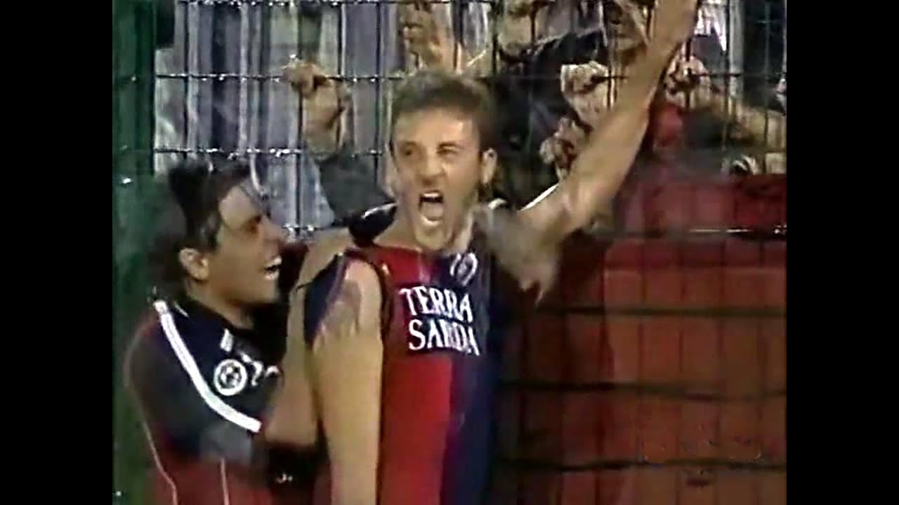 CAGLIARI NAPOLI 2-2  (serieB 2002-2003)