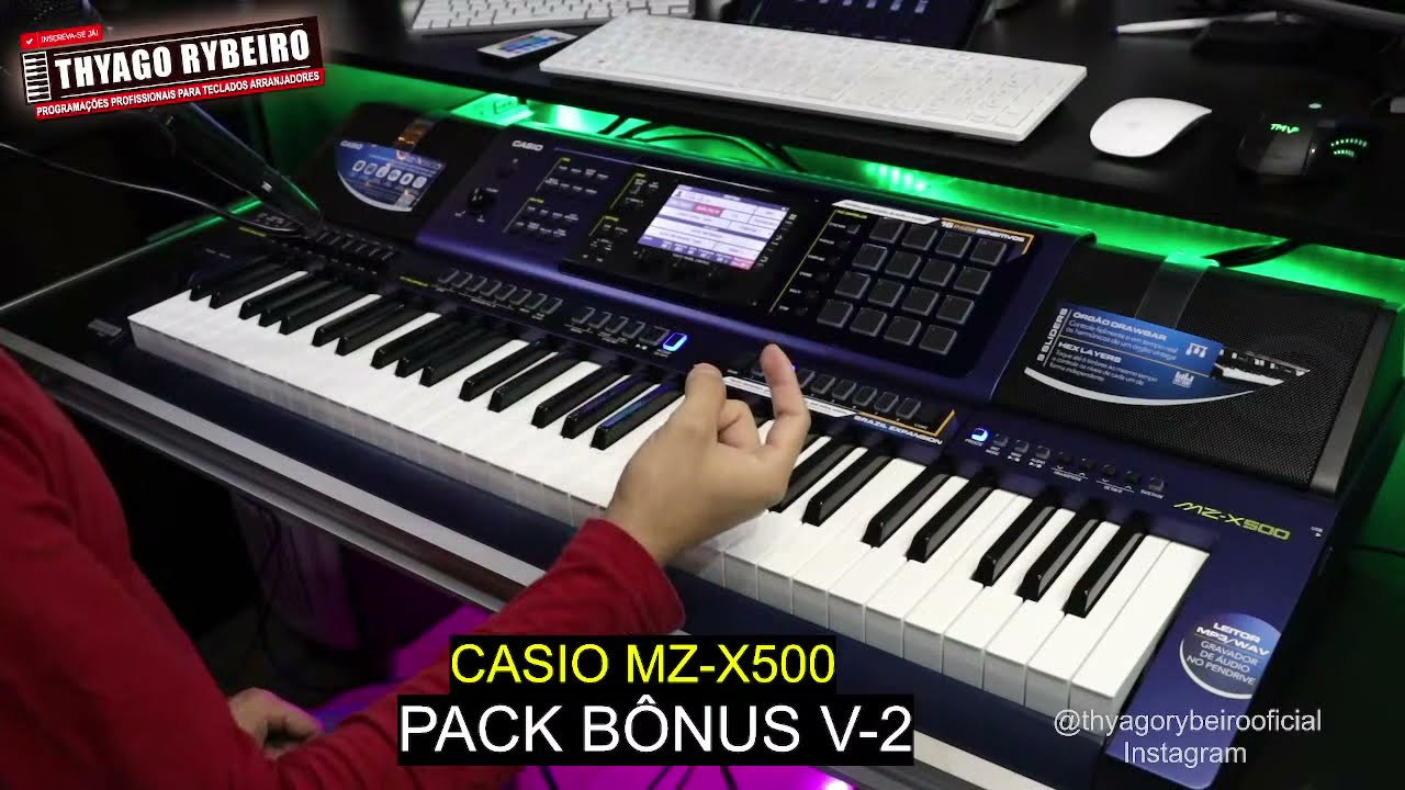 50’Ritmos - Pack Real - Casio Mzx500 - By Thyago Rybeiro