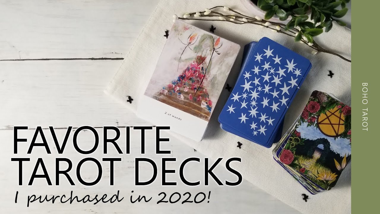 Favorite Tarot Decks I Purchased in 2020!