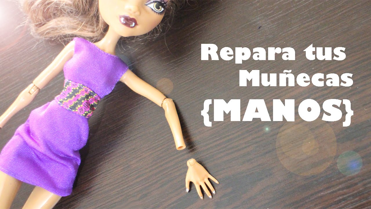Cómo restaurar o reparar las [MANOS] articulaciones de tus muñecas Monster High y Ever After High