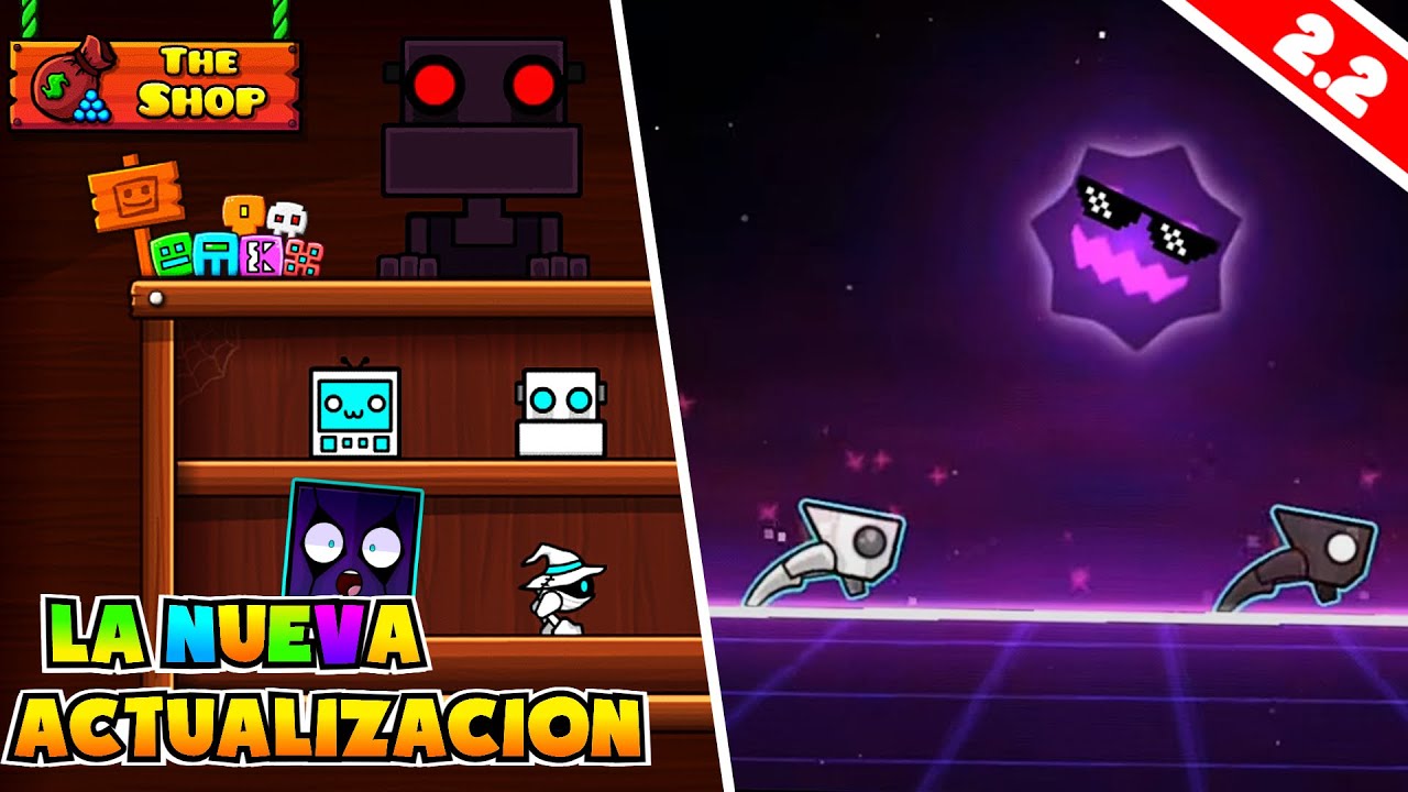 !!!LA NUEVA ACTUALIZACIÓN 2.2 DE GEOMETRY DASH WORLD!!! | Geometry Dash 2.2