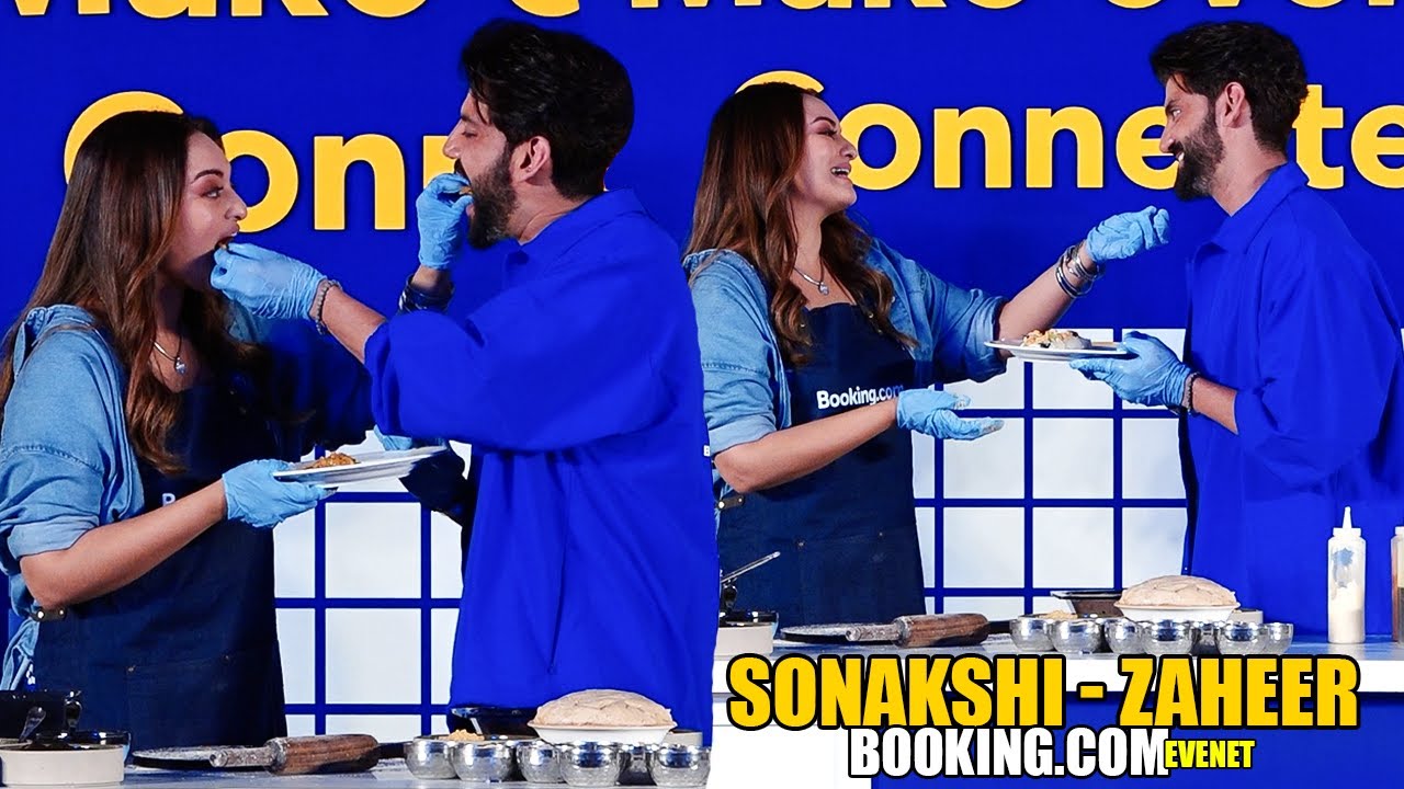 UNCUT - Sonakshi Sinha & Zaheer Iqbal For Booking.Com’s The Connected Trip: A Culinary Experience