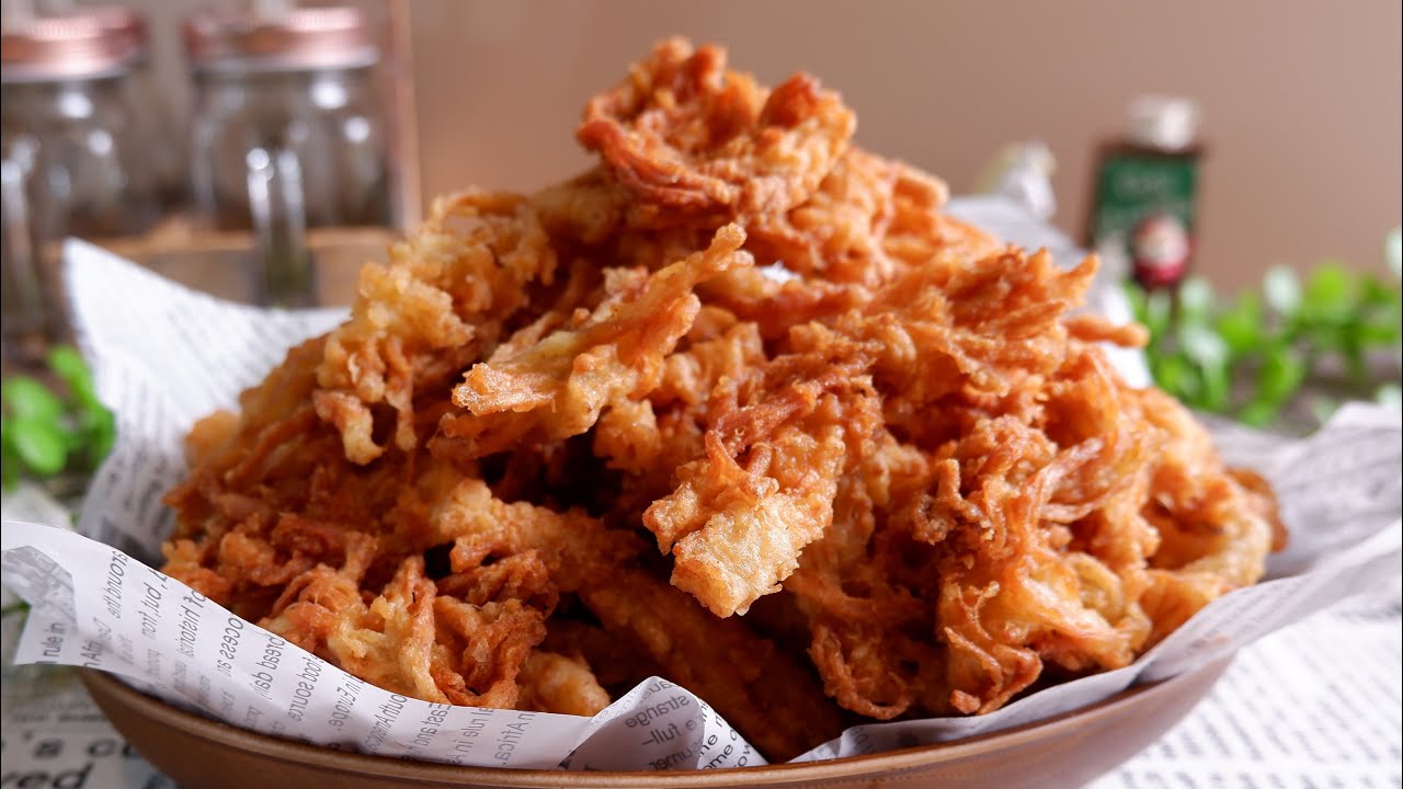 Better than Fries! Super Crispy Enoki Mushrooms 五香脆金针菇 Chinese Vegan Five-Spice Mushroom Fritters