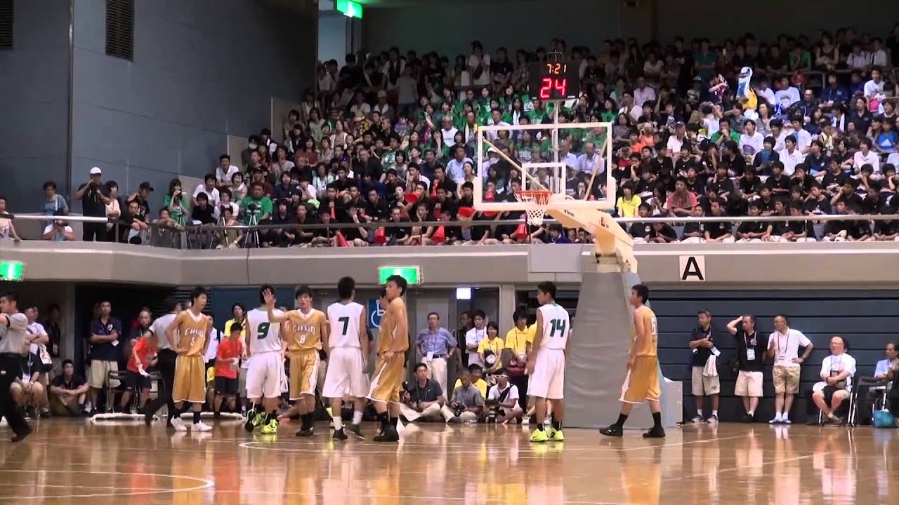 20140802 千葉インハイ1回戦）市立船橋―山形中央
