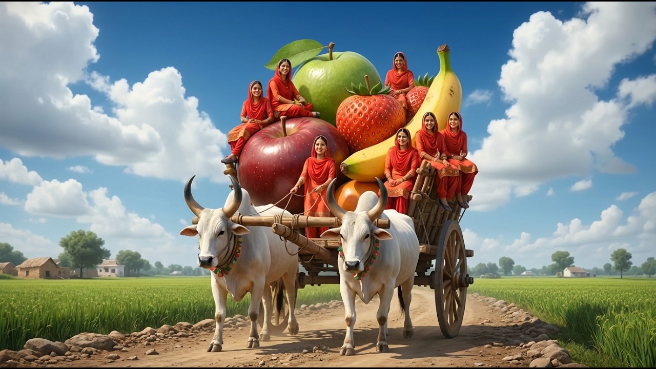 Royal Punjabi Village Fruit Chaat Feast” 🍓🍈🍎