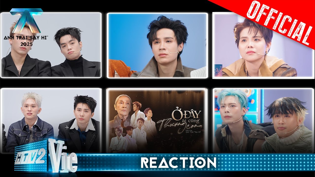 Full REACTION Ở Đây Ai Cũng Thương Con: team CONGB khiến cả trường quay rơi nước mắt | ATSH 2025
