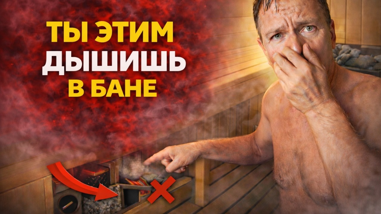 Вентиляция в бане: почему схема “под печкой” не работает вообще