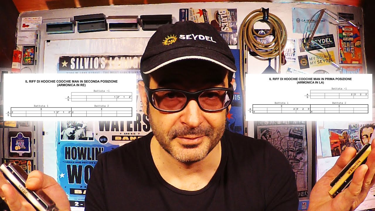 Il riff di Hoochie Coochie Man (seconda e prima posizione) | Easyharp | Lezioni di armonica blues