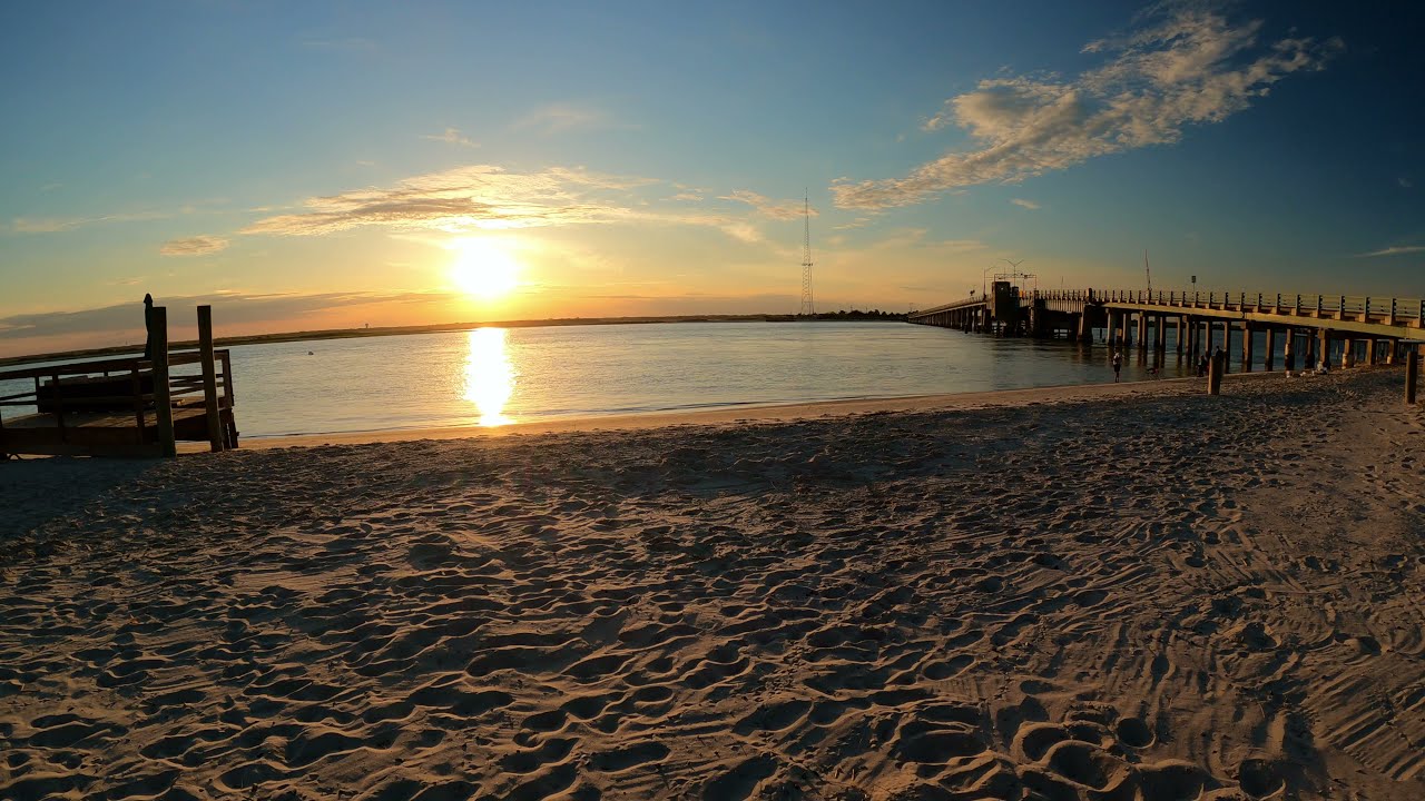 Deauville Inn in Strathmere NJ:  Sunset Timelapse