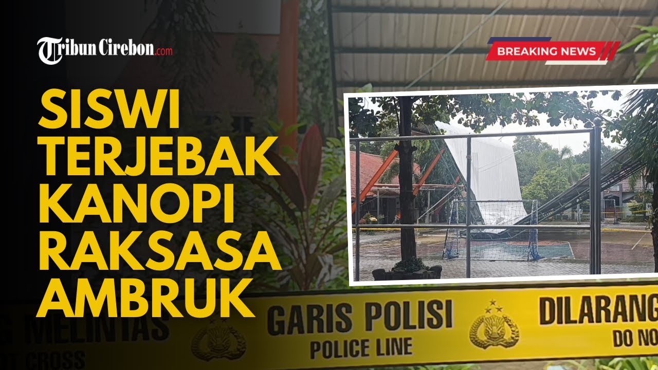 Mukjizat, Detik-Detik Siswi SMAN 1 Susukan Cirebon Selamat Meski Terjebak Kanopi Raksasa yang Ambruk