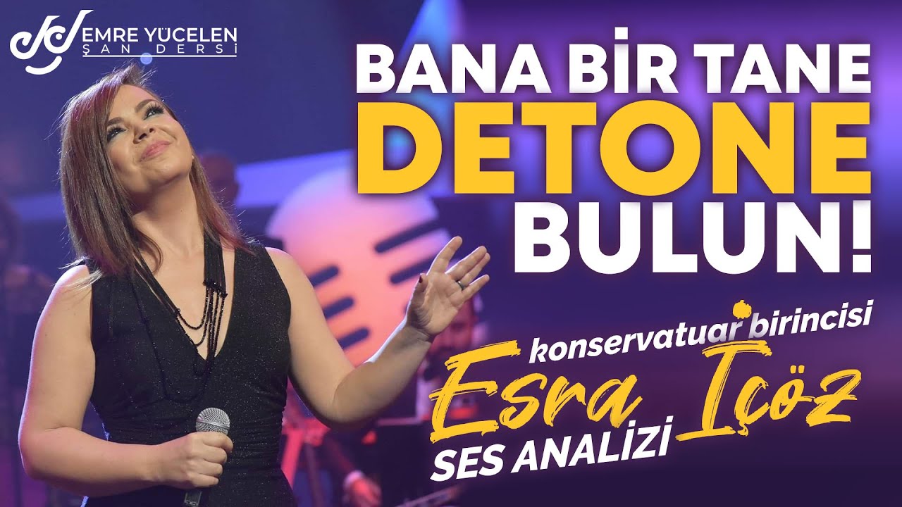Найди меня, Детон! Esra İçöz Voice Analysis (Первая из консерватории)