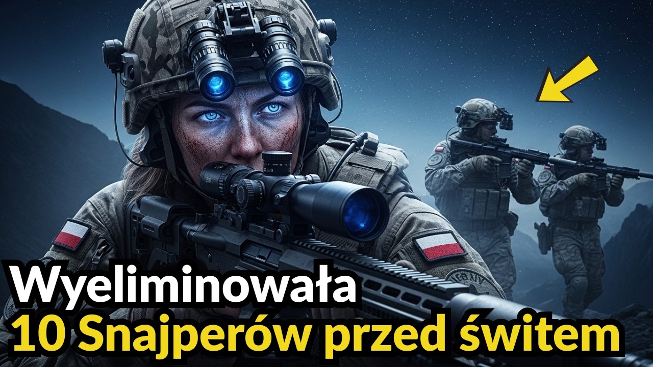 SEALs Powiedzieli: &bdquo;Nikt Nie Widzi Snajper&oacute;w w Nocy&rdquo;... Ona Wyeliminowała  10 Przed świtem
