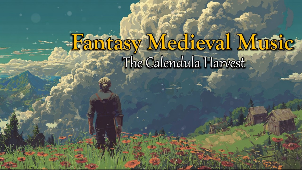 Stained Fingers, Bright Dreams | Fantasy Medieval Music for Peaceful Work