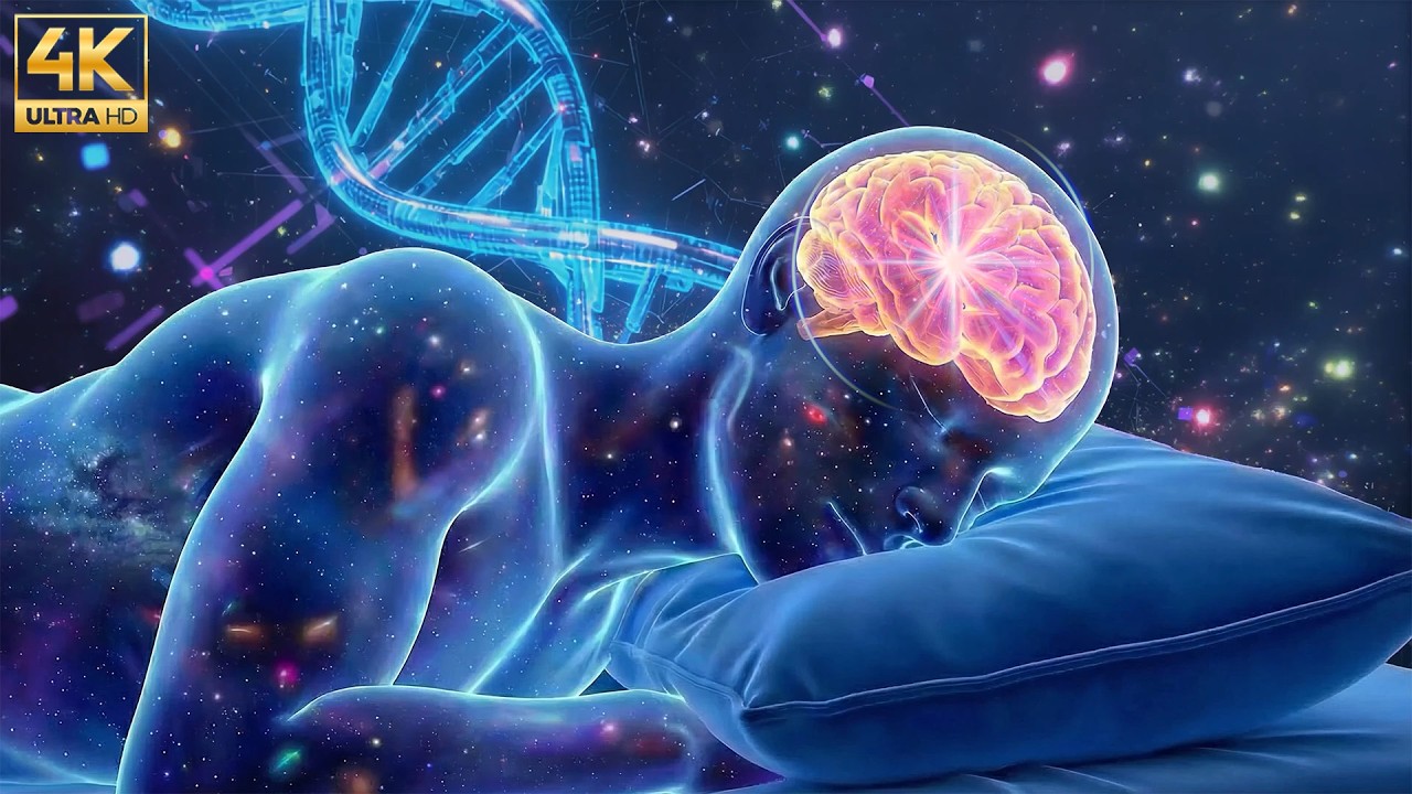 432Hz + 528Hz - Fall Into Deep Healing Sleep, Regenerate Body and Mind, Emotional & Physical Healing