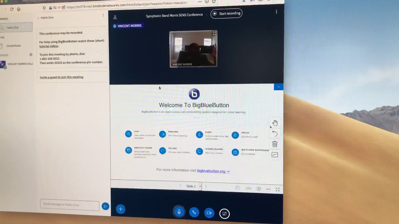 Canvas Conference Help