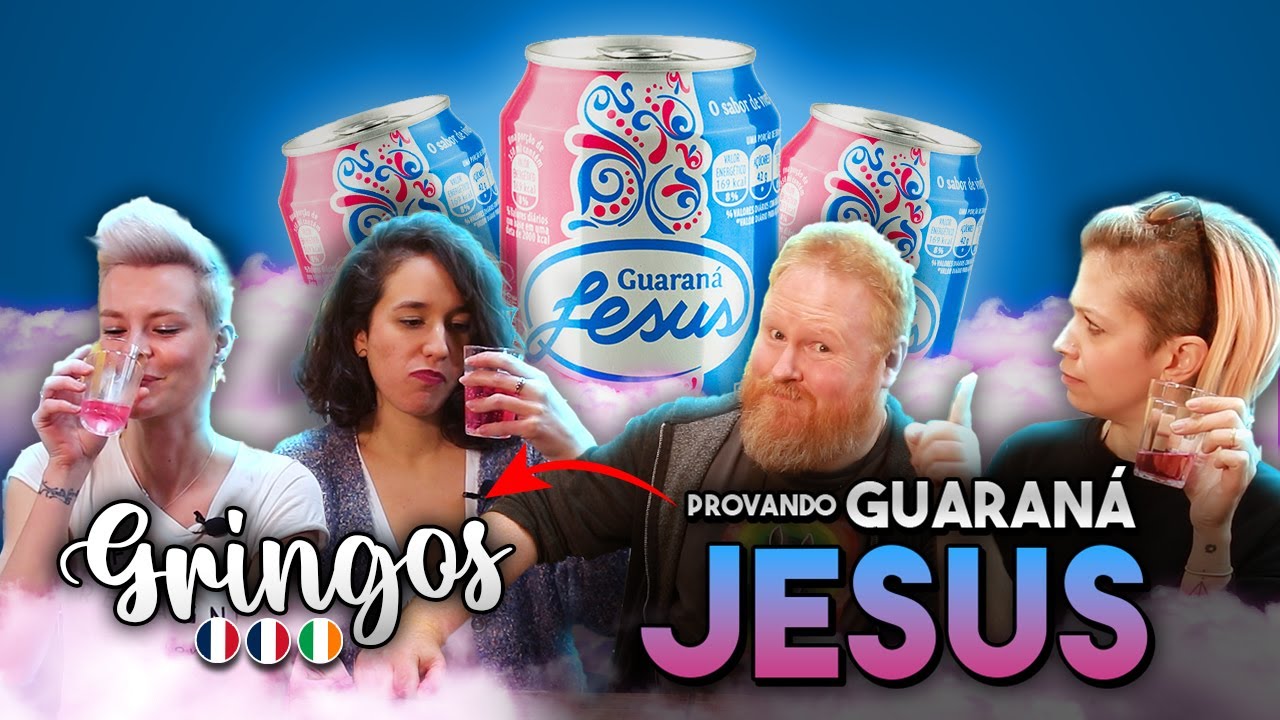Gringos provando GUARAN&Aacute; JESUS