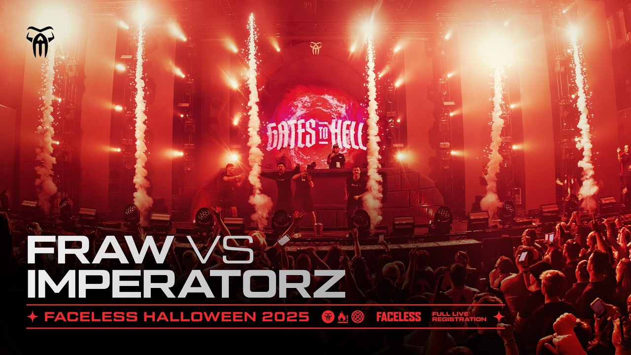 FRAW VS IMPERATORZ @ FACELESS HALLOWEEN FESTIVAL 2025 (Full Liveset)