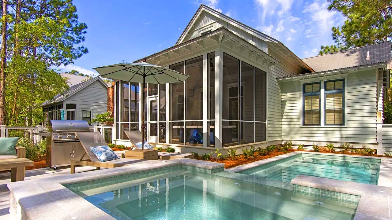 30A Real Estate and Coastal Design - $2,225,000 Million WaterColor Florida House Tour