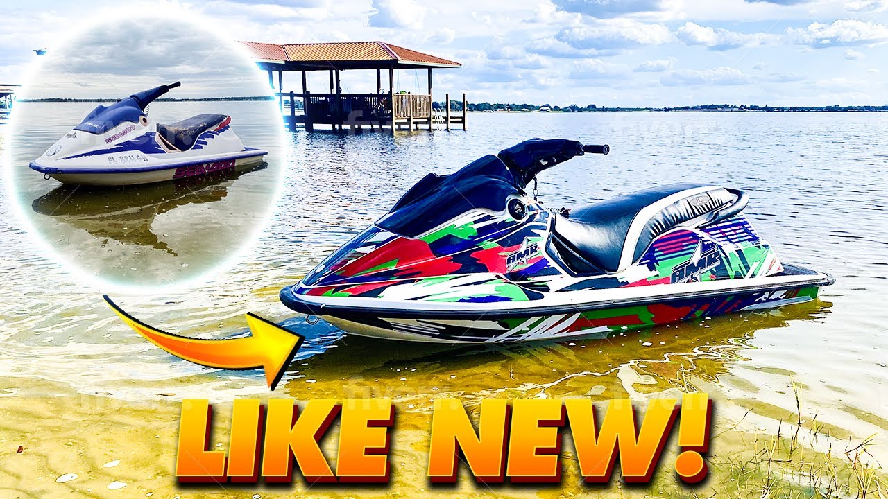 25 Year Old Jet Ski Gets a Modern Makeover. -Episode 3