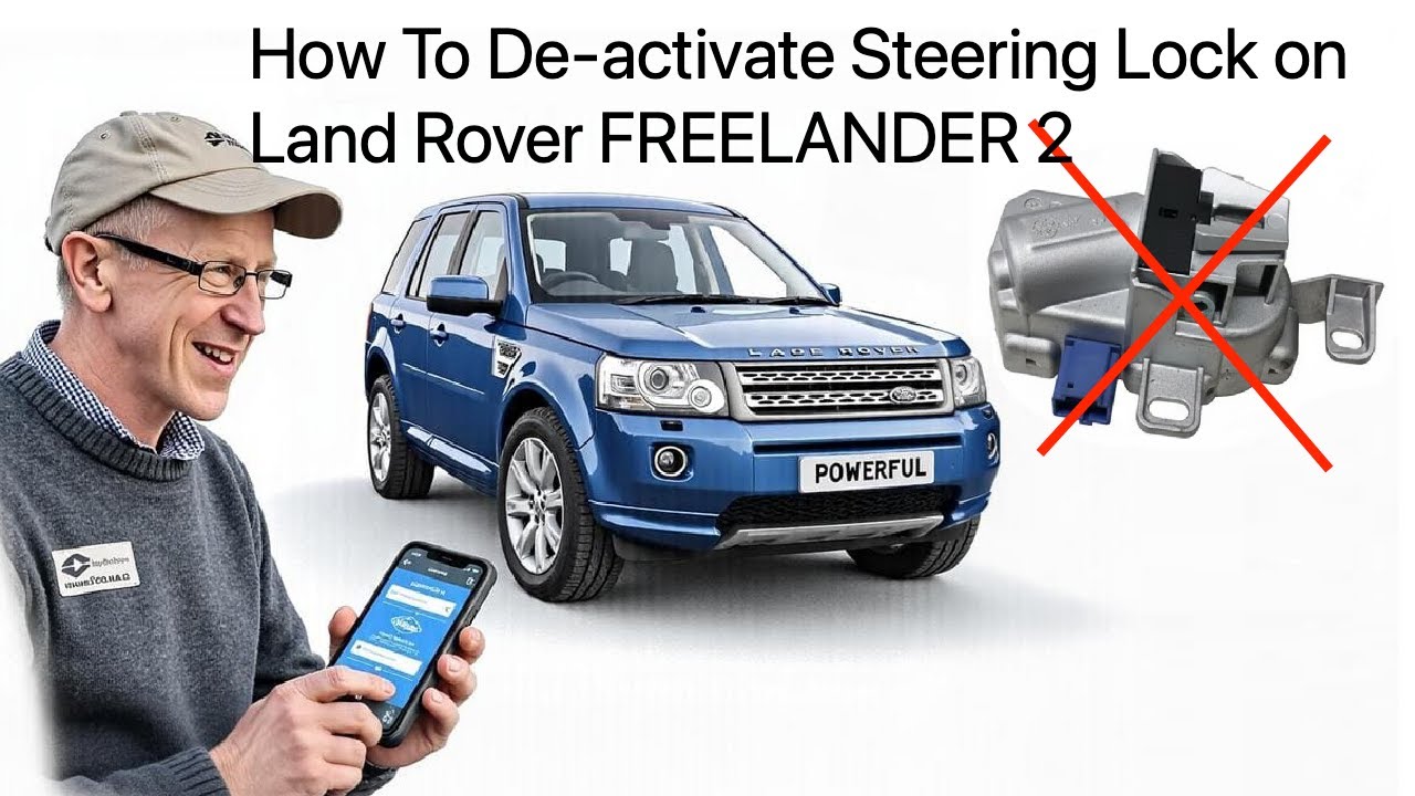 Как отключить блокировку рулевого управления на Land Rover Freelander 2 (без использования эмулят...