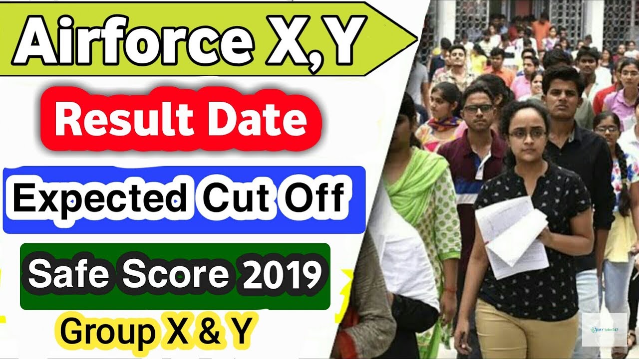 Airforce X,Y Group Cut off 2019 || Airforce x group previous year cut off