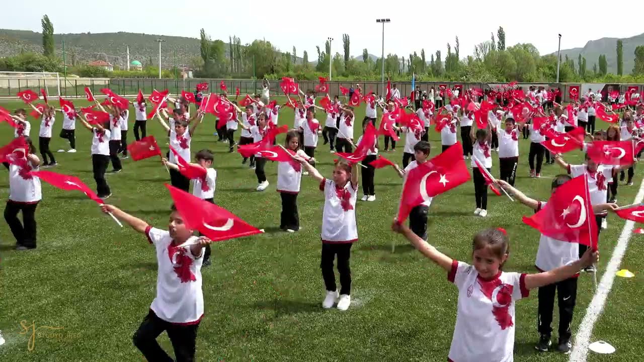 23 Nisan Kutlaması Etkinlik Gösterisi 4K Video Part 5