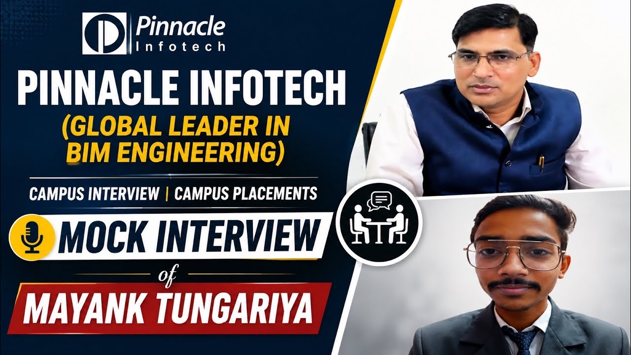 Pinnacle Infotech Campus Interview l Mock Interview I Campus Placements I Arvind Singh Pemawat