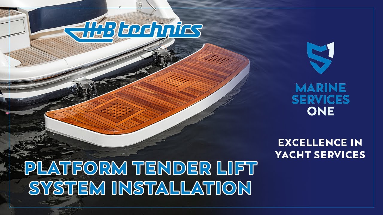 H+B Technics Lift System Installation | Marine Services One