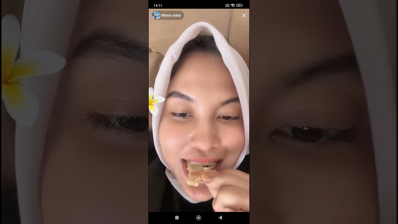 Muna Riska Live tiktok 1
